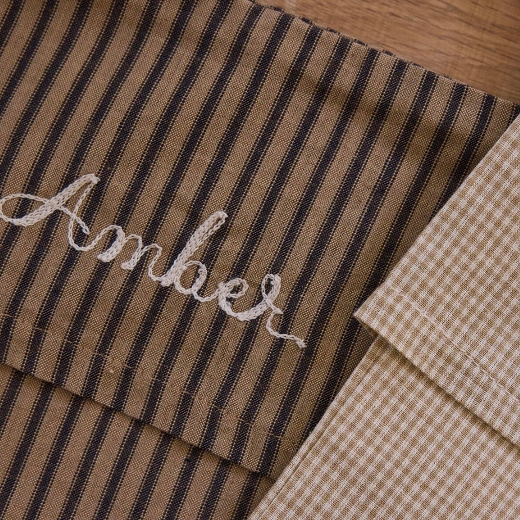 HOLIDAY CHAINSTITCH EMBROIDERY